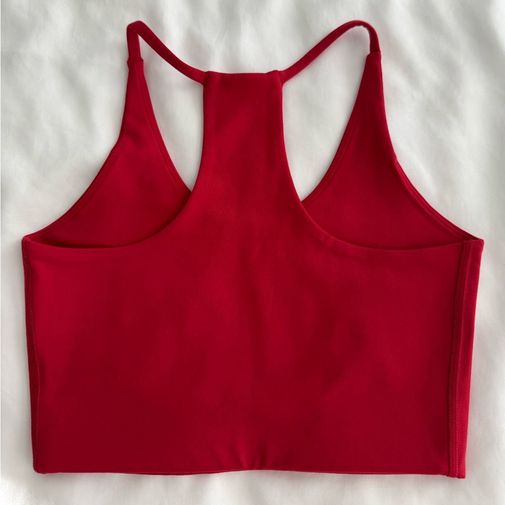 Girlfriend Collective float cleo bra in red - Picture 3 of 3